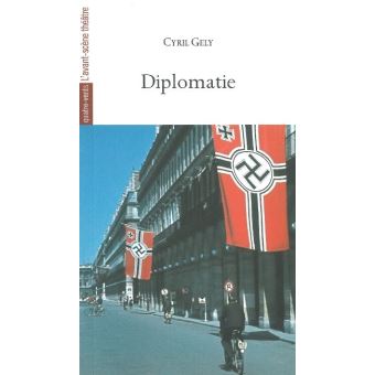 Diplomatie de Cyril Gély - OEuvre contemporaine inédite - Carrés classiques  L'avant scène Théâtre