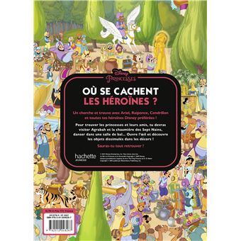 DISNEY PRINCESSES - Où se cachent les héroïnes ? - Cherche et trouve
