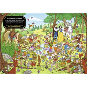 DISNEY PRINCESSES - Où se cachent les héroïnes ? - Cherche et trouve