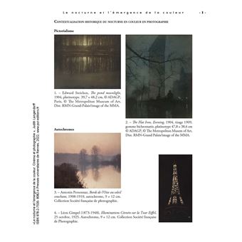 Le nocturne et l'émergence de la couleur