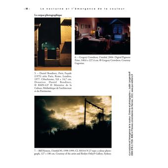 Le nocturne et l'émergence de la couleur