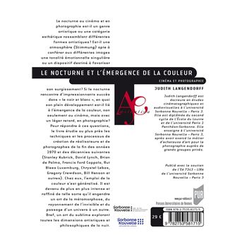 Le nocturne et l'émergence de la couleur