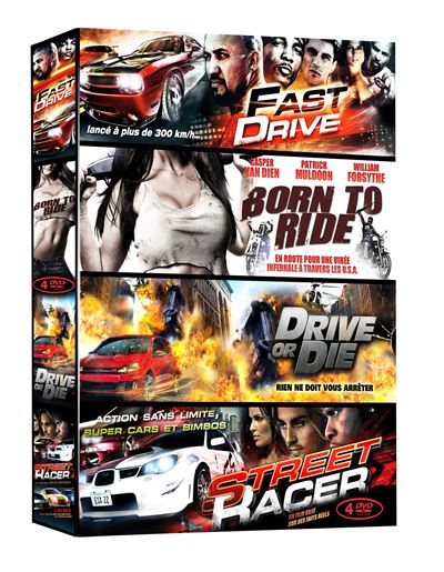 Fast Drive - Born to Ride - Drive or Die - Street Racer - Coffret