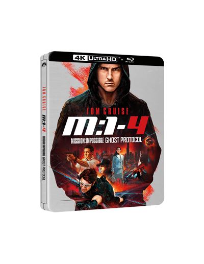 Mission : Impossible Protocole Fantôme Édition Limitée SteelBook® Blu-ray 4K Ultra HD
