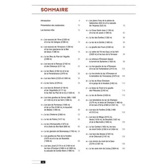 Lacs et cascades autour du Mont-Blanc