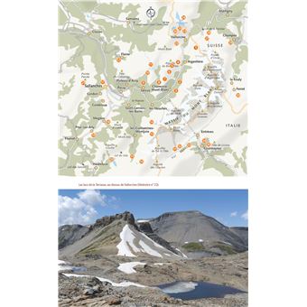 Lacs et cascades autour du Mont-Blanc