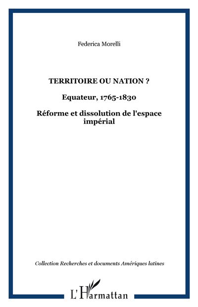 Territoire ou nation ?