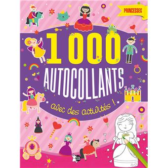 Princesses 1000 autocollants avec des activités