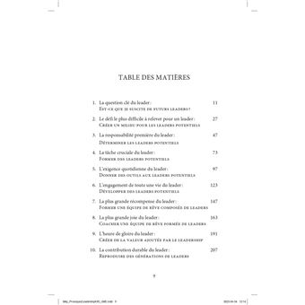 Provoquez le leadership