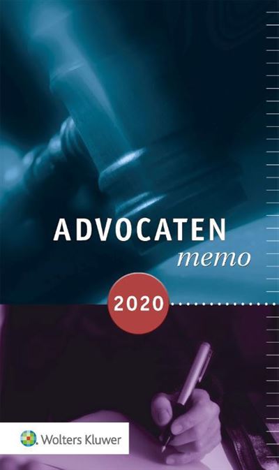 Advocatenmemo 2020