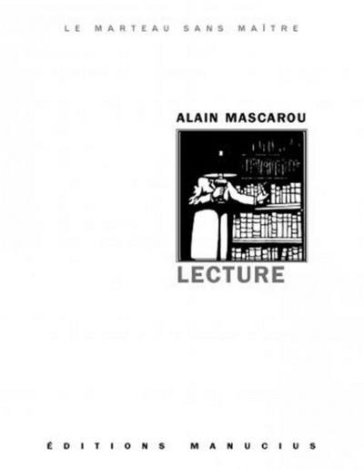 Lecture - Alain Mascarou - broché
