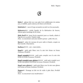 Dictionnaire alimentaire de l'hypothyroïdie