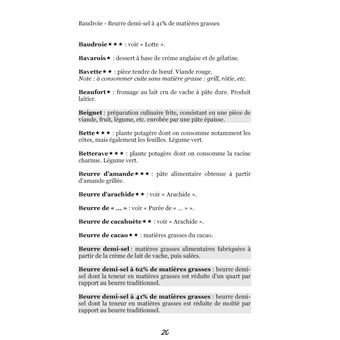 Dictionnaire alimentaire de l'hypothyroïdie