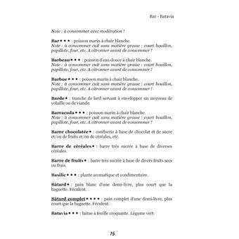 Dictionnaire alimentaire de l'hypothyroïdie
