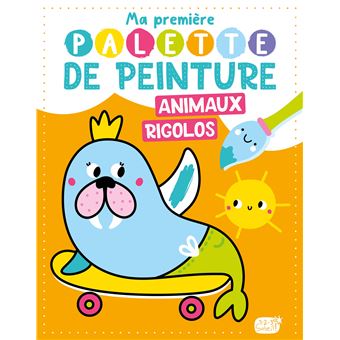 Ma première palette de peinture - animaux rigolos