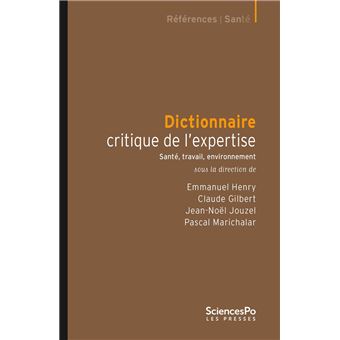 Dictionnaire critique de l'expertise - 1