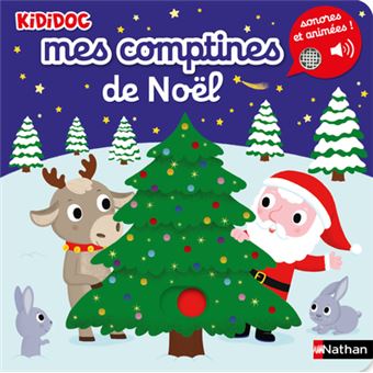 Mes comptines de Noël Kididoc - Dernier livre de Nathalie Choux