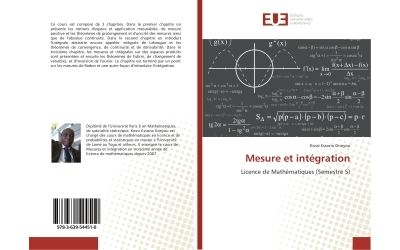 Mesure et integration - licence de mathematiques