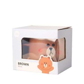 Mug 3D Line Friends Brown