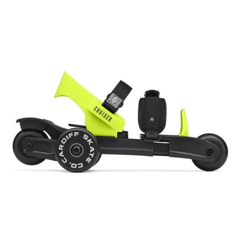 Rollers roues Cardiff Skate Kids Taille 29-39 Vert et noir