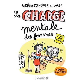 La Charge mentale des femmes et celle des hommes illustrée