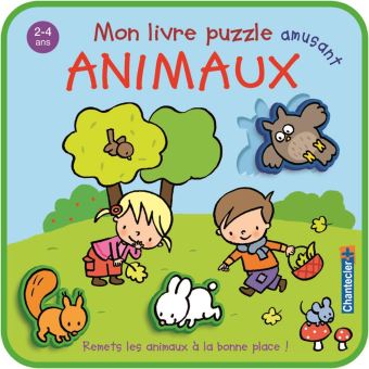  Mon livre puzzle 9 pièces: Les animaux de la ferme