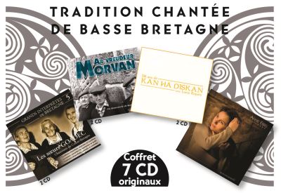 Tradition chantée de Basse-Bretagne Coffret