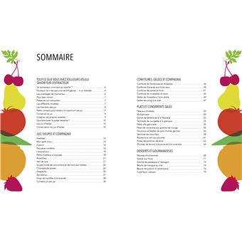 Mes recettes créatives à l'extracteur