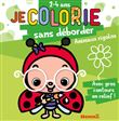 Je colorie sans déborder (2-4 ans) - Animaux rigolos T47 - Avec gros contours en relief !