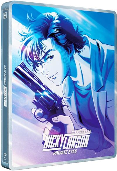 Nicky Larson Private Eyes Steelbook Combo Blu-ray DVD
