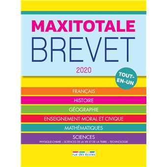 Brevet 2020 tout-en-un