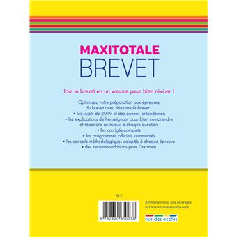 Brevet 2020 tout-en-un