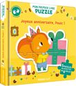 Mes premiers puzzles - mon premier livre puzzle - joyeux anniversaire, pouic !