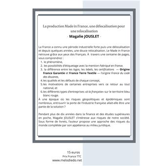 La production Made in France, une délocalisation pour une relocalisation