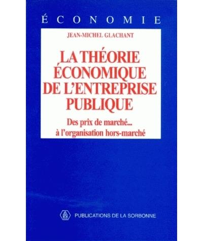 La théorie économique de l'entreprise publique