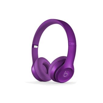 Beats by Dr. Dre Solo2 Royal Collection Kopfhorer mit Mikrofon On Ear kabelgebunden 3 5 mm Stecker lila Kopfhorer Einkauf Preis fnac Schweiz