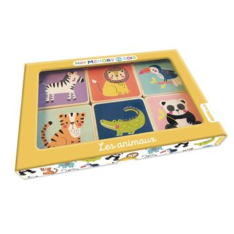 Mon mémory en bois - les animaux