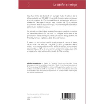 Le préfet stratège