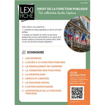 Droit de la fonction publique