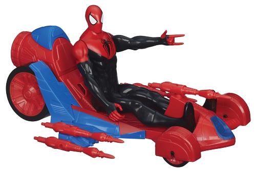 Spiderman et son véhicule de combat Avengers - Jeu de stratégie - Achat &  prix