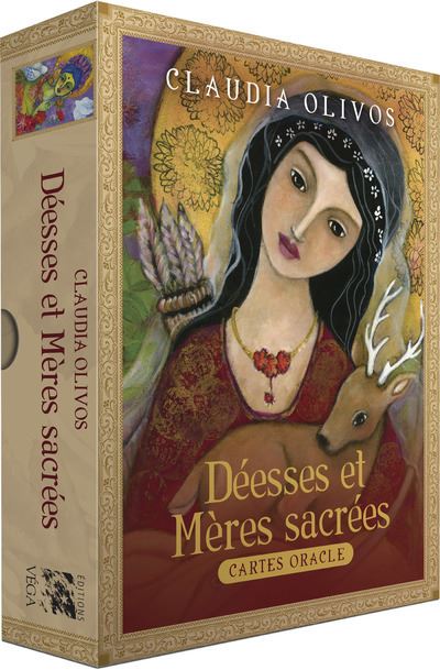 Coffret Déesses et Mères sacrées cartes oracle - Coffret - Claudia Olivos - Boîte ou accessoire
