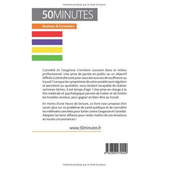 Gérer l'angoisse et l'anxiété