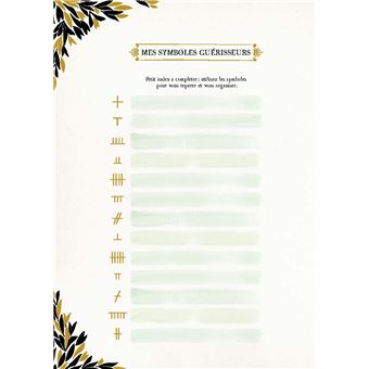 Mon journal de guérisseuse