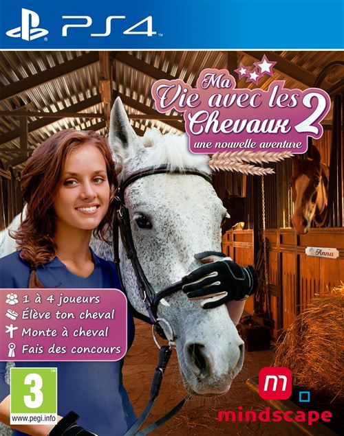 Pochette avant du jeu Ma Vie avec les Chevaux 2: Une Nouvelle Aventure PS4