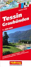 TESSIN GRAUBÜNDEN 1:200 000