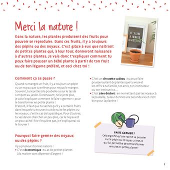 Je fais pousser mes noyaux et pépins, c'est magique !