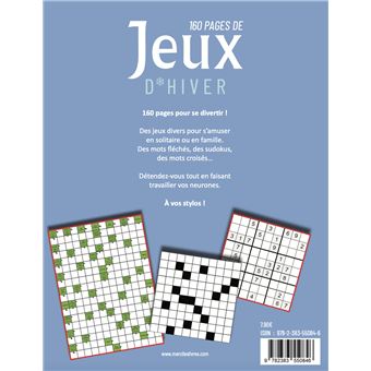 160 pages de Jeux d'hiver