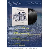 Cafe Del Mar 45Th Anniversary - 2 CDs - Varios Artistas - Disco | Fnac