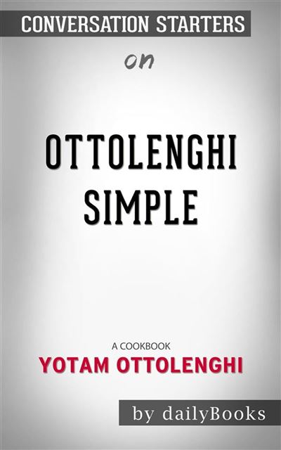 Livre Ottolenghi Simple