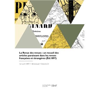 La revue des revues